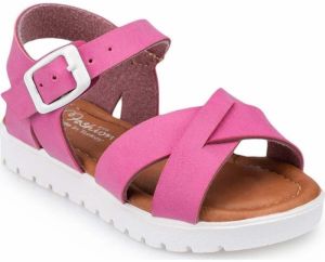 Polaris 91.508159.B Girls' Fuchsia Sandals 100374541