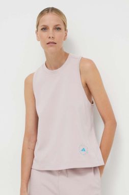 Top adidas by Stella McCartney dámsky, ružová farba, IL8018