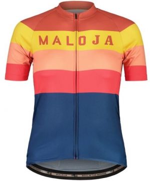 Maloja MADRISAM W Dámsky cyklistický dres, čierna, veľkosť