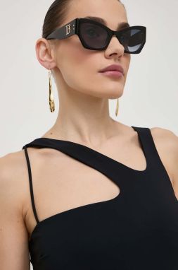 Slnečné okuliare DSQUARED2 dámske, čierna farba, D2 0132/S