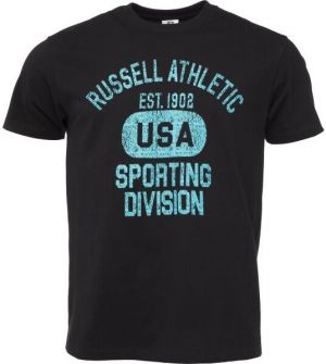 Russell Athletic USA M Pánske tričko, čierna, veľkosť