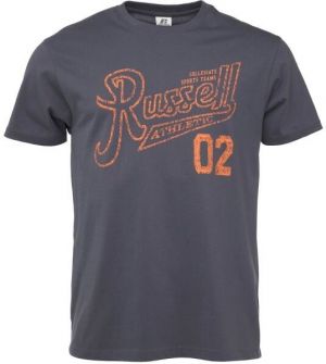 Russell Athletic T-SHIRT M Pánske tričko, tmavo sivá, veľkosť