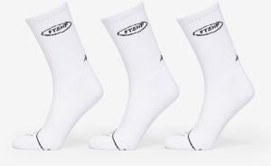 Footshop Basic But Not Basic Socks 3-Pack White