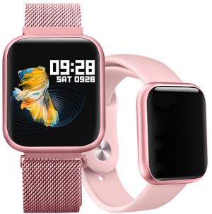 Wotchi SmartWatch SET W08P + silikonový řemínek