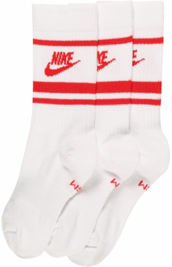 Nike Sportswear Ponožky  červená / biela