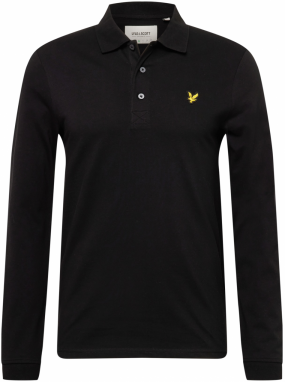 Lyle & Scott Tričko  žltá / čierna