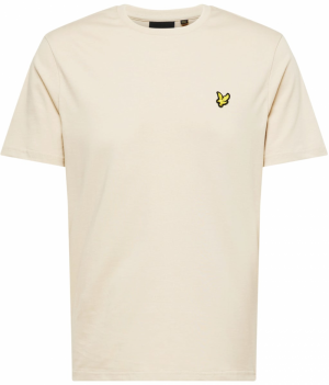 Lyle & Scott Tričko  béžová / žltá / čierna