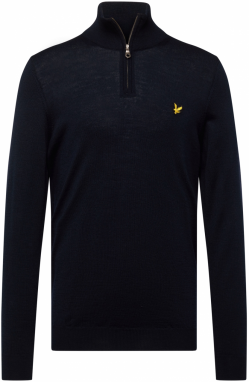 Lyle & Scott Sveter  námornícka modrá / žltá / čierna