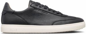 Clae Deane Black Milled Leather