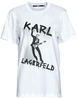 Tričká s krátkym rukávom Karl Lagerfeld  KARL ARCHIVE OVERSIZED T-SHIRT