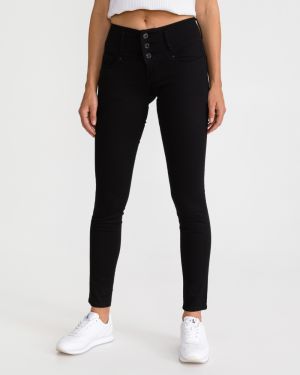 Skinny fit pre ženy Salsa Jeans - čierna