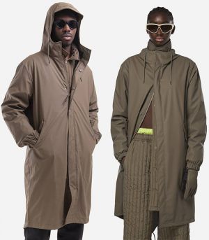 Rains Fishtail Parka 18140 WOOD