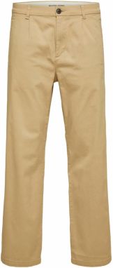 SELECTED HOMME Chino nohavice  svetlohnedá