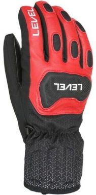 Level REPLICA Pánske rukavice, červená, veľkosť