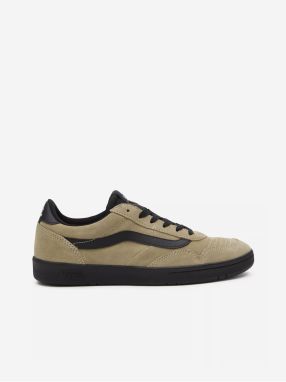 Khaki Men's Suede Sneakers VANS Cruze Too CC - Men's