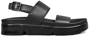 Sandále Altercore CAMILLE dámske, čierna farba, na platforme