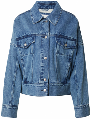 3.1 Phillip Lim Prechodná bunda  modrá denim