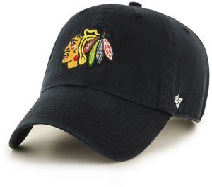 47brand - Čiapka Chicago Blackhawks Clean up