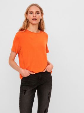 AWARE by VERO MODA Orange T-Shirt VERO MODA Ava - Women