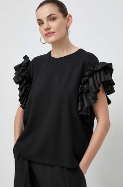 Tričko Custommade Moniq dámsky, čierna farba, 999140106