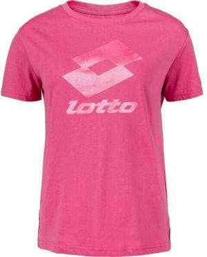 Lotto SMART W III TEE JS Dámske tričko, ružová, veľkosť