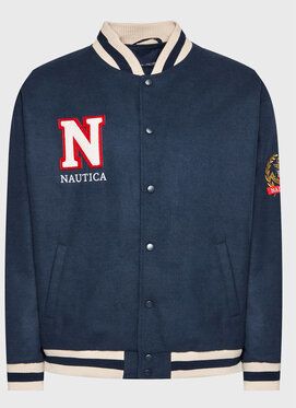 Nautica Bundy bomber Wilson N1G00392 Tmavomodrá Regular Fit