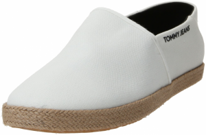 Tommy Jeans Espadrilky 'STREET'  béžová / čierna / biela