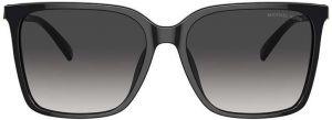 Slnečné okuliare Michael Kors CANBERRA dámske, čierna farba, 0MK2197U