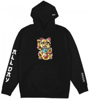 Mikiny Dgk  Sweat hood golden cat