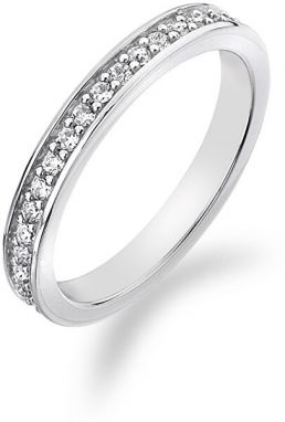 Hot Diamonds Strieborný prsteň s kryštálmi Emozioni Infinito ER007 52 mm