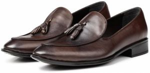 Ducavelli Smug Genuine Leather Men's Classic Loafers Loafers