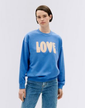 Thinking MU Love Heritage Blue Sweatshirt HERITAGE BLUE