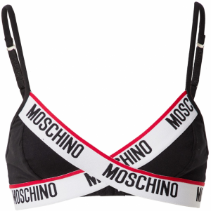 Moschino Underwear Podprsenka  jasne červená / čierna / prírodná biela