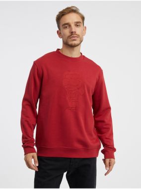 Red Men's Sweatshirt KARL LAGERFELD - Men