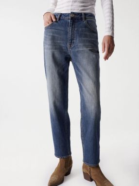 Boyfriend Cropped Džínsy Salsa Jeans 