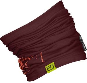 ORTOVOX 120 TEC LOGO NECKWARMER Nákrčník, vínová, veľkosť