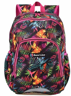 Semiline Woman's Backpack J4673-3