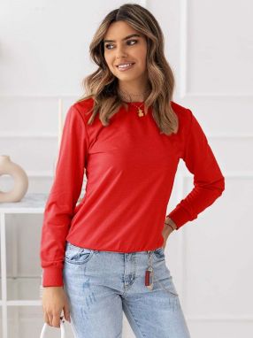 Women's sweatshirt LARA red Dstreet z