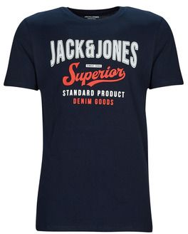 Tričká s krátkym rukávom Jack & Jones  JJELOGO TEE SS O-NECK