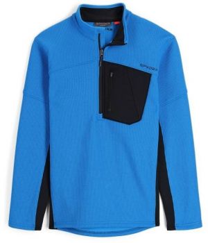 Spyder BANDIT HALF ZIP MENS Pánska mikina, modrá, veľkosť