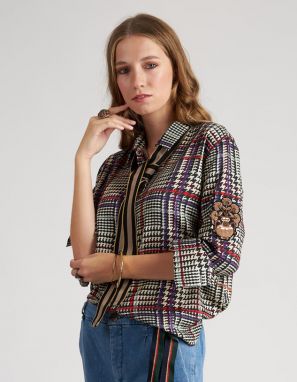 Košeľa La Martina Woman Shirt Long Sleeves Print