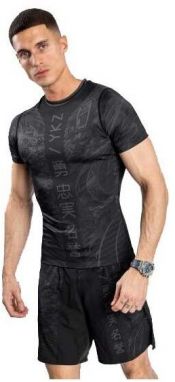Venum YKZ21 RASHGUARD Pánske kompresné tričko, čierna, veľkosť