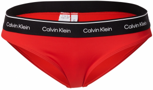 Calvin Klein Swimwear Bikinové nohavičky  červená / čierna / biela