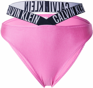 Calvin Klein Swimwear Bikinové nohavičky 'Intense Power '  ružová / čierna / biela