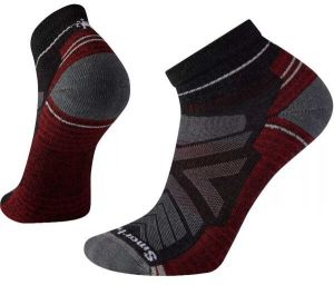 Smartwool HIKE LIGHT CUSHION ANKLE Pánske outdoorové ponožky, tmavo sivá, veľkosť