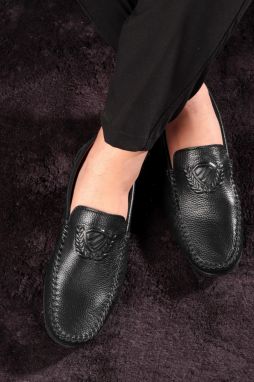 Ducavelli Zwang Genuine Leather Men's Casual Shoes, Loafers, Lightweight Shoes, Genuine Leather Loafers.