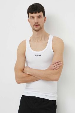 Tričko Versace pánsky, biela farba, 1013125 1A09410