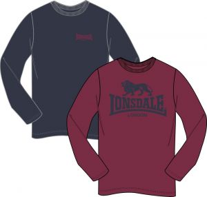 Lonsdale Men's long-sleeved shirt regular fit double pack