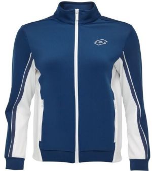 Lotto SQUADRA III FULL-ZIP TOP Chlapčenská športová mikina, modrá, veľkosť