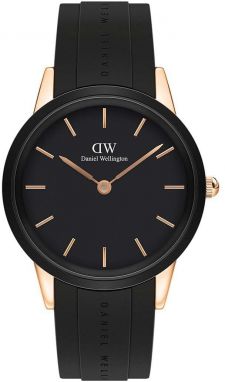 Hodinky Daniel Wellington DW00100425 dámske, čierna farba